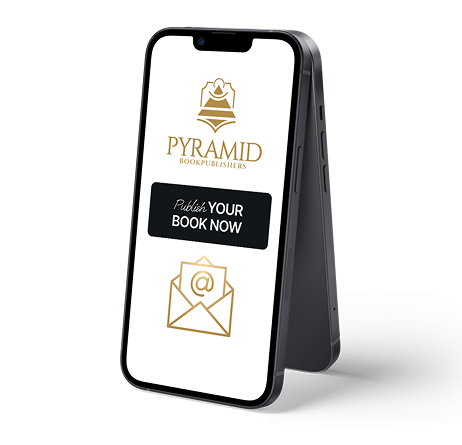 Book marketing mobile mockup